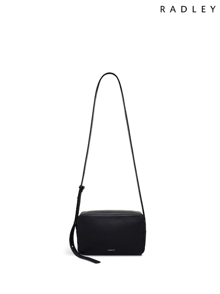 Radley Small Duchess Close Zip-Top Cross-Body Black Bag (H89833) | £179