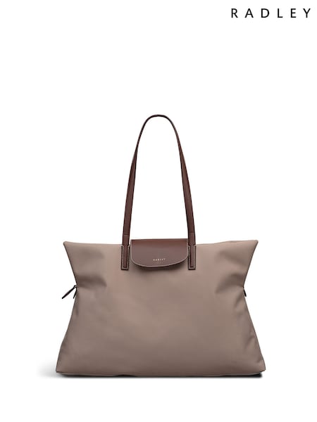 Radley Medium Pocket Essentials Zip-Top Brown Tote (H89840) | £99