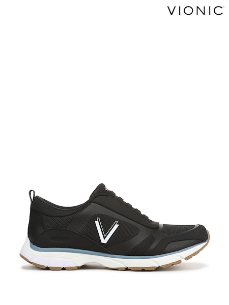 Vionic Black Vionic Darcy Wide Fit Arch Support Trainers (H90104) | £130