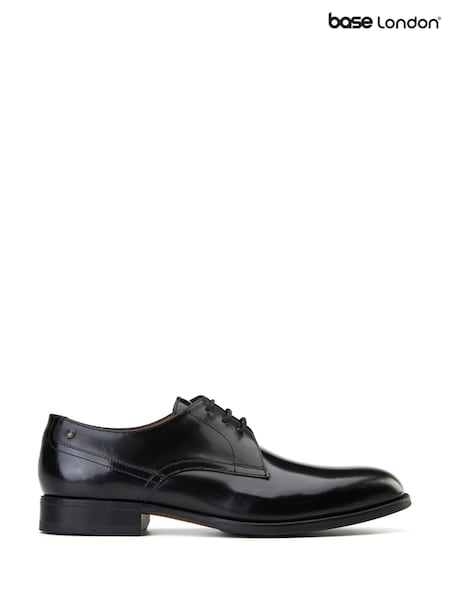 Base London Black Edison Lace Up Shoe (H90504) | £70