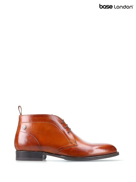 Base London Burnt Tan Brown Wallis Chukka Boot (H90517) | £75