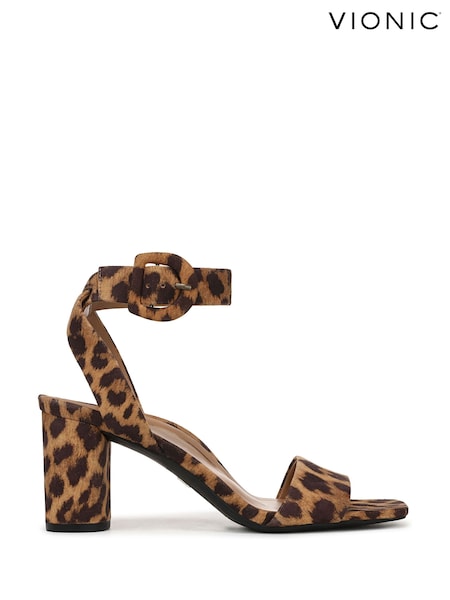 Vionic Zinfandel Wide Fit Arch Support Ankle Strap Sandals (H90636) | £140