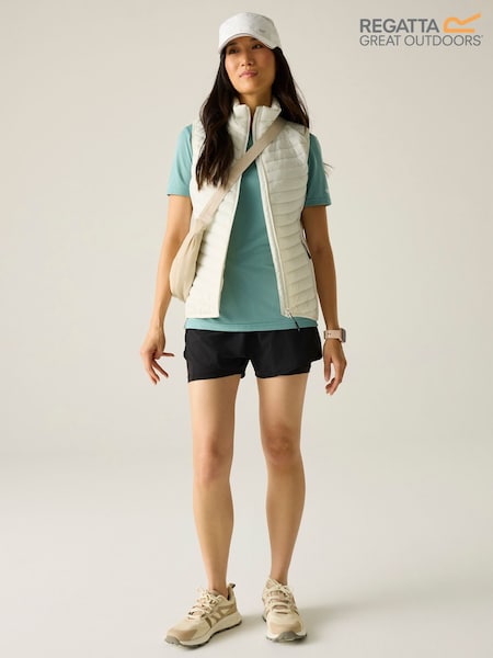 Regatta White Womens Andreson Hybrid Bodywarmer (H90696) | £35
