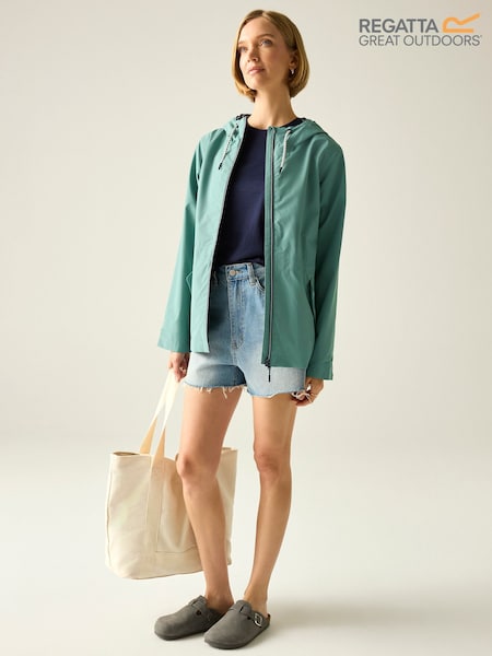 Regatta Green Bayletta Waterproof Jacket (H90748) | £56