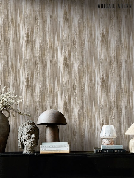 Abigail Ahern Oyster Wanderlust 10M Wallpaper (H91439) | £90
