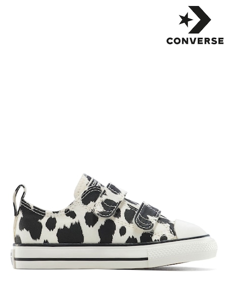 Converse Black/White Chuck Taylor Easy On Cow Low Trainers (H91537) | £32