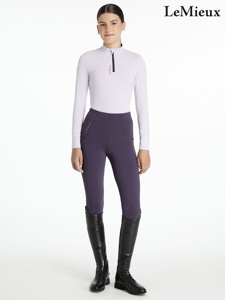 LeMieux Young Purple Rider Classique Base Layer (H91714) | £35