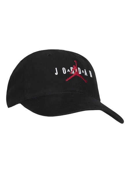 Jordan Jan Curve Brim Adjustable Black Hat (H91995) | £16