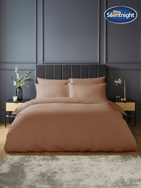 Silentnight Dusky Pink Pure Cotton Duvet Set (H92143) | £32 - £42