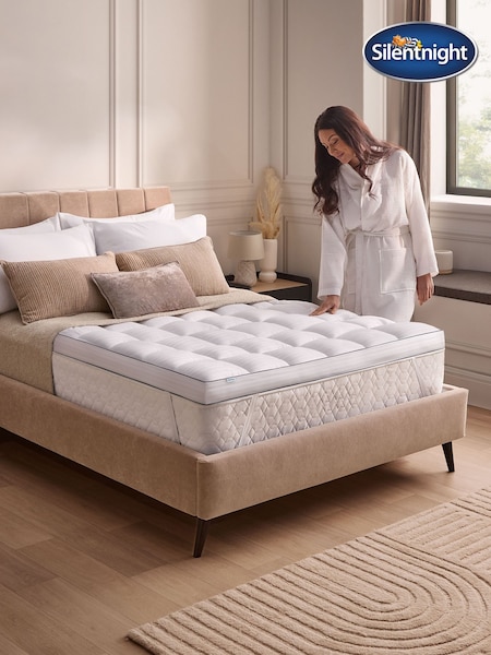 Silentnight White Hotel Collection 10m Topper (H92202) | £60 - £70