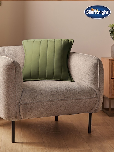 Silentnight Green Quilted Cushion (H92211) | £18