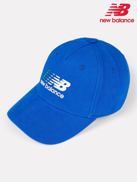 New Balance Blue Multi Colour Prong Graphic Cap (H92473) | £15