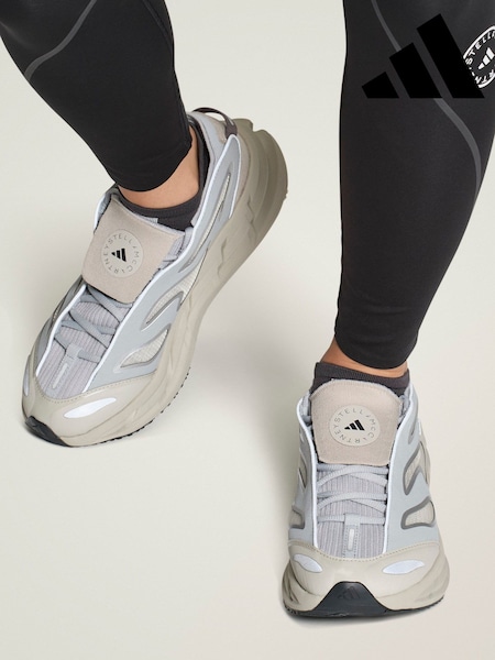 adidas Stella McCartney Grey Adistar Trainers (H92535) | £160