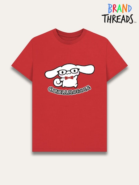 Brand Threads Red Cinnamoroll T-Shirt (H92568) | £18