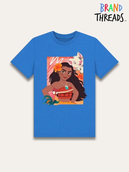 Brand Threads Blue Moana T-Shirt (H92576) | £18