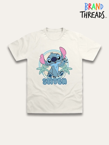 Brand Threads Natural Stitch T-Shirt (H92594) | £24