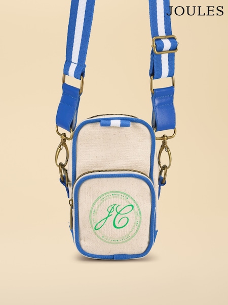 Joules Blue Oat Boat Club Crossbody Bag (H92660) | £35