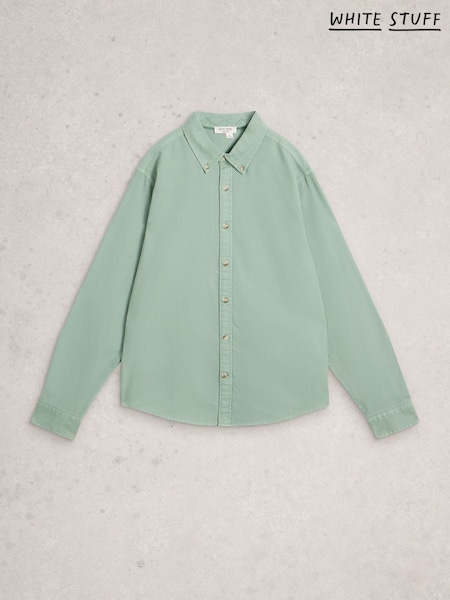 White Stuff Green Bruton Oxford Shirt (H92844) | £50