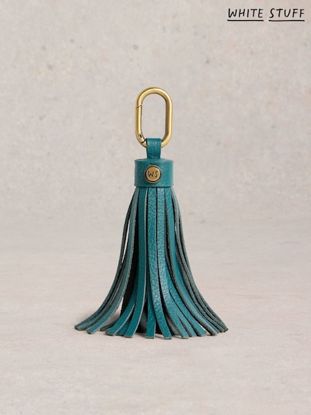 White Stuff Green Tassel Keyring (H92870) | £15