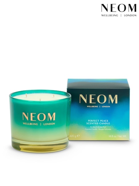 NEOM Perfect Peace 3 Wick Candle 420g (H92904) | £58