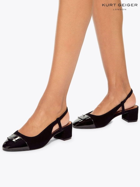 Kurt Geiger London Block Heel Slingback Shoes (H92955) | £179
