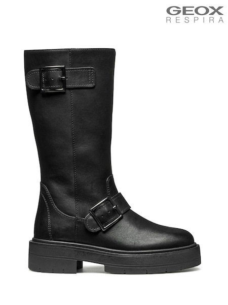 Geox D Spherica EC7 Black Boots (H93061) | £199