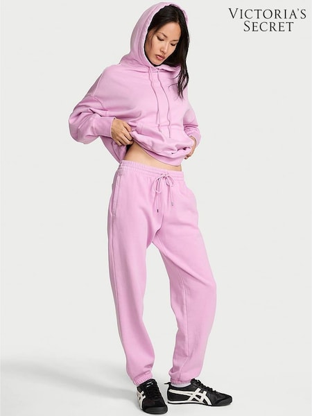 Victoria's Secret Washed Bikini Purple Fleece Joggers (H93094) | £65