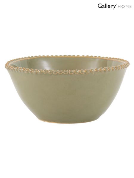 Gallery Home Set of 4 Olive Blair Beaded Bowls (H93158) | £36