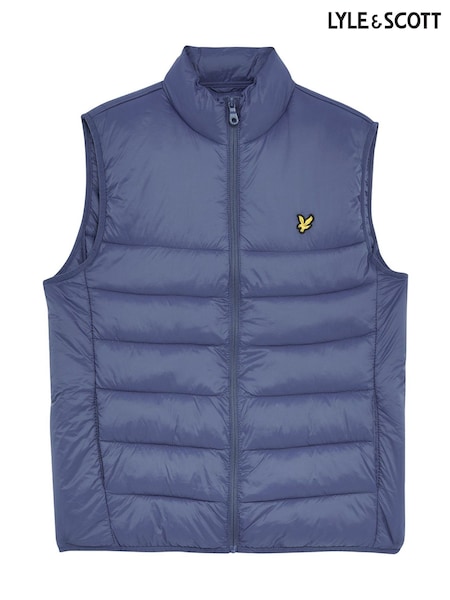 Lyle & Scott Grey Wadded Gilet (H93544) | £100