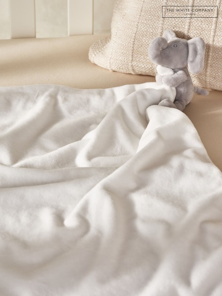 The White Company Grey Kimbo Comforter Blanket (H94058) | £26
