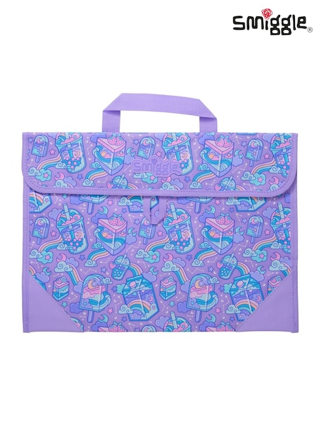 Smiggle Purple Trailblazer Book Bag (H94279) | £12.50