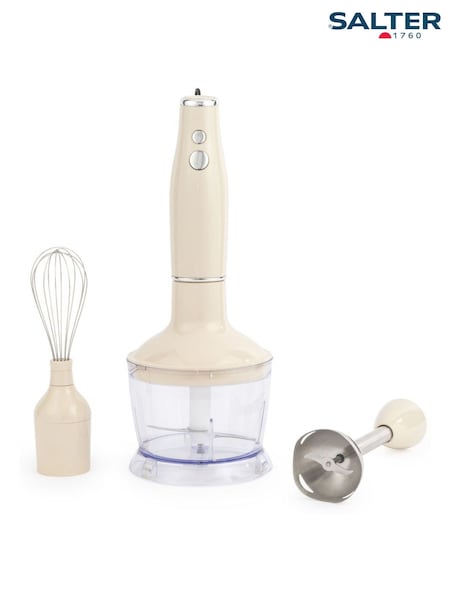 Salter Cream Retro 3-In-1 Blender Set (H94671) | £28