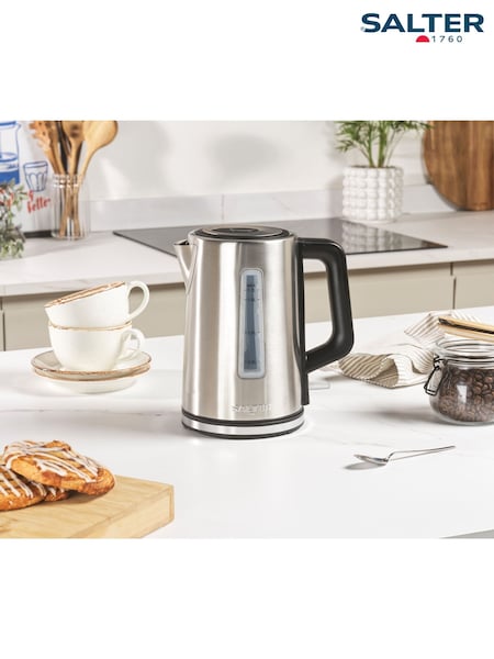 Salter Silver Rapid Boil Kettle (H94682) | £30