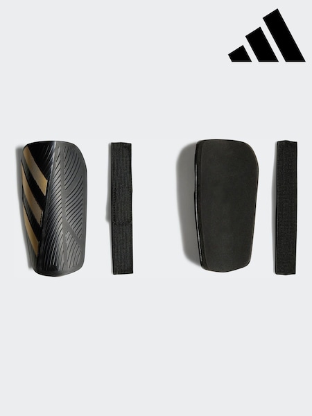 adidas Black/Gold Tiro Pad Shin Guards (H94933) | £12