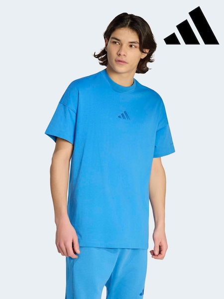 adidas Blue ALL SZN T-Shirt (H95048) | £23