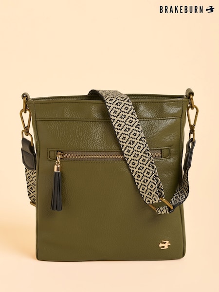 Brakeburn Green Sierra Cross-Body Bag (H95458) | £40