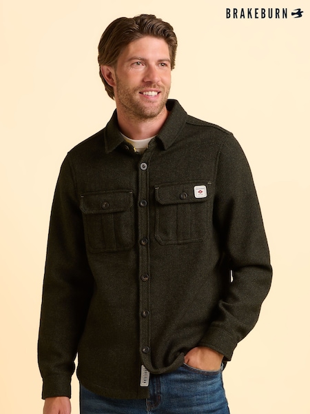 Brakeburn Green Danebridge Shirt (H95474) | £80
