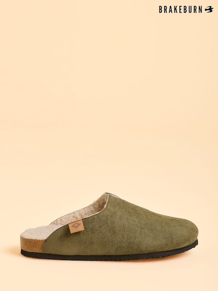 Brakeburn Green Dene Slippers (H95491) | £35