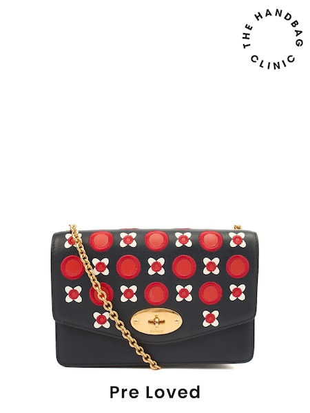 Mulberry Small Blue Darley Shoulder Bag (H95568) | £400