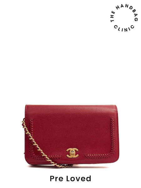 Chanel Red on Chain Cross-Body Bag (H95577) | £2,295