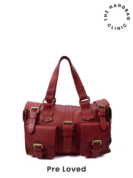 Mulberry Red Roxanne Shoulder Bag (H95579) | £525