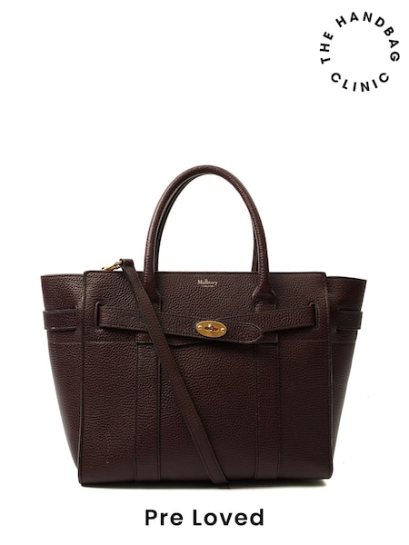 Mulberry Red Oxblood Zipped Bayswater Tote Bag (H95588) | £765