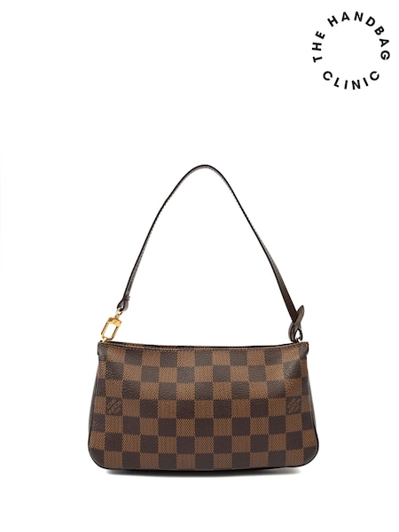 Louis Vuitton Mini Damier Ebene Pochette Brown Bag (H95589) | £895