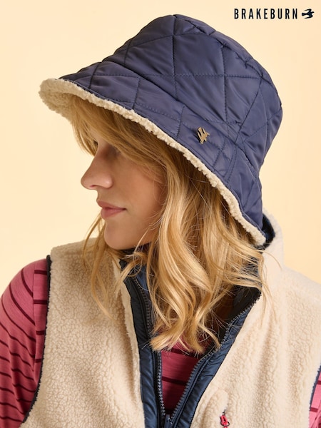 Brakeburn Blue Everfrost Reversible Hat (H95746) | £28