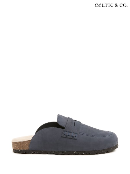 Celtic & Co. Sheep Lined Penny Loafer Clogs (H95912) | £99