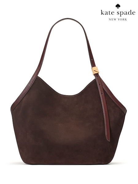 Kate Spade Deco Tulip Brown Tote (H96255) | £395