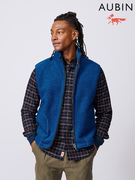 Aubin Blue Ferry Gilet (H96518) | £129