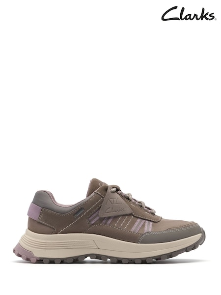 Clarks Grey ATL Trek Gore Tex Shoes (H96587) | £120