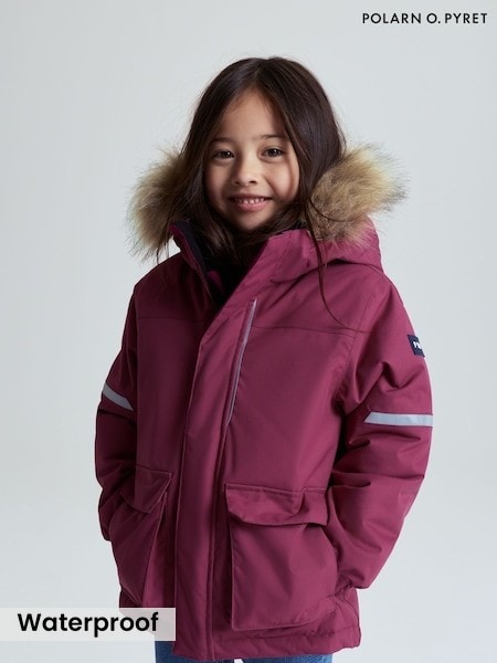 Polarn O. Pyret Red Padded Waterproof Coat (H96696) | £95