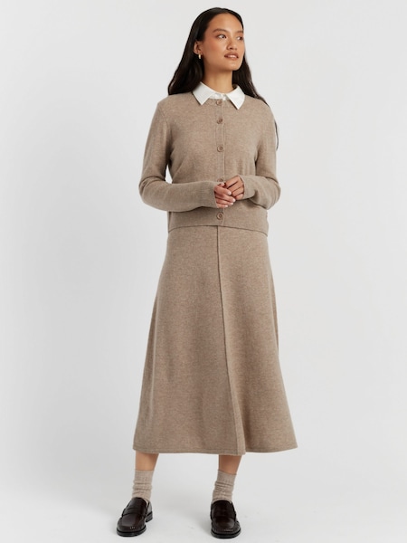 Chinti & Parker Wool Cashmere Crew Neck Cardigan (H96971) | £95